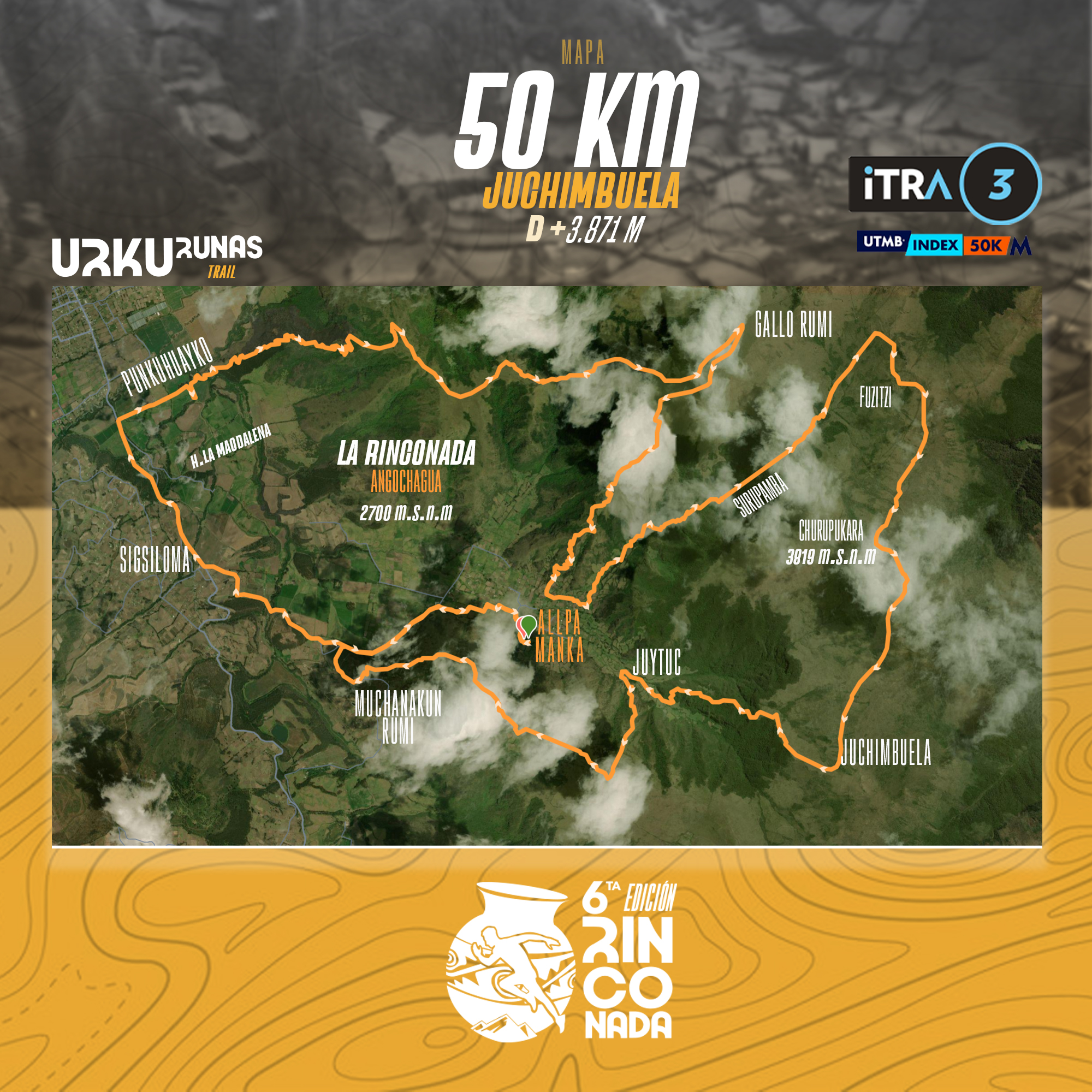 Mapa del recorrido